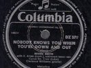 SCHELLACK Bessie Smith Baby Doll / Nobody Knows You When Youre Down And Out
