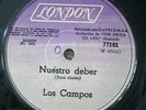 LOS CAMPOS - Nuestro Deber / URUGUAY LATIN PSYCH FUNK 45