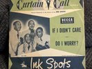 The Ink Spots “If I Didn’t Care” and “Do I Worry” 1951 Decca Records DU-1506