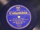 JAZZ BEN SELVIN ORCH Was That The Human Thing To Do? RB COLUMBIA 2604
