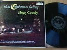 EX/MINT- 1st MONO Decca Lp Album BING CROSBY A Christmas Sing around the World