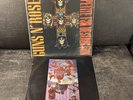 Guns N' Roses - Appetite For Destruction 1987 Vinyl Record - Uncensored Inner