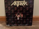 ANTHRAX - AMONG THE LIVING VINYL LP SHRINK 1st PRESS 1987 ORIG
