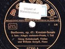 Kulenkampff; Kempff. Beethoven (Violin sonata op. 47). Pol 67300-3 (4). NM(-)