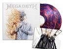 MEGADETH - Ghostly Red & Blue Vinyl LP + *SIGNED* Art Card *PRESALE*