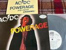 AC/DC POWERAGE ATLANTIC P10533A Japan Promo INSERT VINYL LP