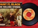 THE ROLLING STONES   PAINT IT BLACK   1966 PROMO 45 AND PICTURE SLEEVE