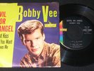 Vintage 45 rpm EP rock BOBBY VEE Devil or Angel 1960 Liberty LSX 1006 in rare PS