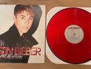 Justin Bieber Under the Mistletoe LP Limited Edition Red Vinyl Near Mint