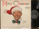 BING CROSBY Merry Christmas - 1955 1st Press Decca LP - NICE VG+