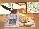 LED ZEPPELIN First 5 LP's (1969-73) LED ZEPPELIN I-II-III-IV-Houses of the Holy