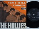 HOLLIES Nobody RARE Sweden 45 POUNDING MOD DANCER Yes I Will BEAT sweidsh HEAR