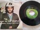 John Lennon 45 Record POWER TO THE PEOPLE Apple 1971 Picture Sleeve Ex