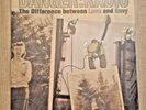 Danger Radio The Difference Between Love And Envy ROCK Vinyl Tan Color Mint