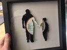 Father and Son - Cat Stevens - Silhouette Original Framed Vinyl Record Art 1970