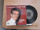 BOBBY VEE=I REMEMBER BUDDY HOLLY (FRENCH)  E.P.  P/C  VG+
