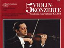 3LP Box MOZART 5 Violin Concertos Sinfonia Concertante GRUMIAUX Philips 6747308