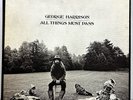 George Harrison All Things Must Pass 1970 Vinyl Apple 1st Prs Poster Ger Import