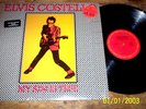 ELVIS COSTELLO ( MY AIM IS TRUE ) ORIG 1977 DEBUT vinyl LP in shrink w/ Hype NM-