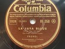 78 RPM FREHEL & orchestre PIERROT - La java bleue - COLUMBIA BF 358