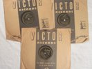 SNOW WHITE and the SEVEN DWARFS -- Set of Three VICTOR 78's -- WALT DISNEY