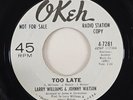 Larry Williams & Johnny Watson 