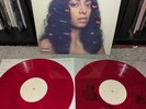 Solange - A SEAT AT THE TABLE - RED Color Vinyl 2 LP Ltd Edition - VG+  Rare