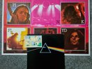 Pink Floyd Dark Side Of The Moon LP SHVL 804 A10/B9 Poster + Sticker EX Vinyl