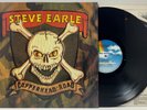 LP Steve Earle Copperhead Road MCF 3526 UK 1988 with Inner Vinyl EXCELLENT A1U