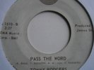 TOMMY RODGERS: PASS THE WORD (AJP) US 1969 ORIGINAL - TWO GREAT SIDES