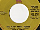 BILLY PAUL - Me And Mrs. Jones b/w This Is Your Life NEVER PLAYED NM