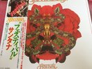 SANTANA FESTIVAL JAPANESE CBS LP VINYL RECORD INSERTS OBI