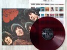 The Beatles Rubber Soul Red Vinyl 1966 Original Japan 1st Press Odeon OP-7450