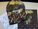 Anthrax “Signed” “ (Among The Living) + Set list & Poster. Picture Disc - RARE