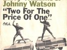 LARRY WILLIAMS/JOHNNY WATSON-RARE PICTURE SLEEVE+45-(TWO FOR THE MONEY)--PS--PIC