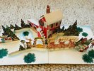 A CHRISTMAS PRESENT - CAROLS RONCO 3D Pop Up Gatefold UK Gift 1973 LP