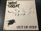 Minor Threat Out Of Step RARE OG 1st Press 1983 Black Back Cover Punk LP
