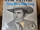HANK WILLIAMS  10” RECORD ‘SING ME A BLUE SONG’ (MGM) UK PRESSING