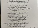 Destination: Beautiful VINYL + Handwritten lyrics For The Song “Skyline Drive”