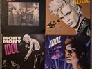 4 x Billy Idol Records 3x LPs 1x 12