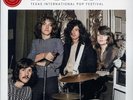 Led Zeppelin	 Texas International Pop Festival	 Record grey/black vinyl ss