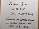 ELTON JOHN  King Biscuit Flower Hour ◉ 2-Vinyl 12