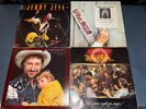 JERRY JEFF WALKER 4 VINYL LP LOT-A MAN MUST CARRY/Reunion/LIVE/Its A Good Night
