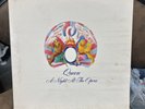 A Night At The Opera Record  Queen Elektra 1053 Embossed 1975 press EX vinyl