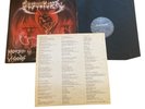 SEPULTURA Morbid Visions LP 1993 Brazil Cogumelo Sarcofogo Metal Rare Insert EX+