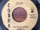 ROYAL JESTERS and Memphis III Let's Kiss / Love Me 45 Cobra doo wop Chicano soul