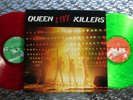 Queen ‎   Live Killers    IMPORT Green / Red Translucent LP Elektra P-5567-8E
