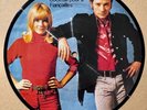 PICTURE DISC 45T JOHNNY HALLYDAY & SYLVIE VARTAN – COCKTAIL POUR 2 – RARE
