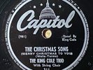 Nat King Cole Trio-The Christmas Song/Cool Of Evening orig 1946 Capitol 78 rpm