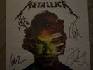 Metallica Hardwired...To Self-Destruct Vinyl LP Signed FULL BAND 2016